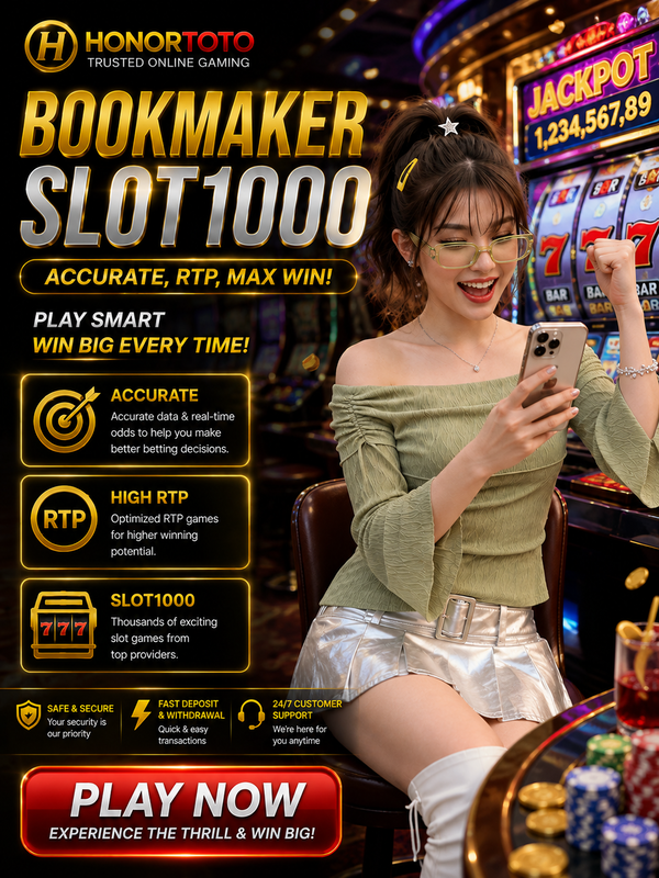 BOOKMAKER SLOT1000,ACCURATE,RTP